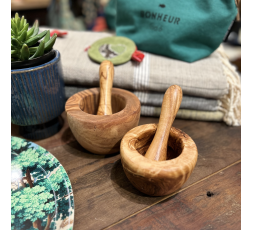 MORTIER ET PILON EN OLIVIER - VTF