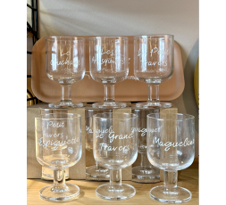 6 VERRES A PIED PLAGES - SOPHIE JANIERE