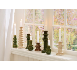 BOUGEOIR MILAN EN CÉRAMIQUE - IBLAURSEN