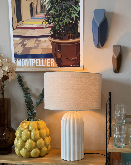 LAMPE EN CERAMIQUE - EMDE