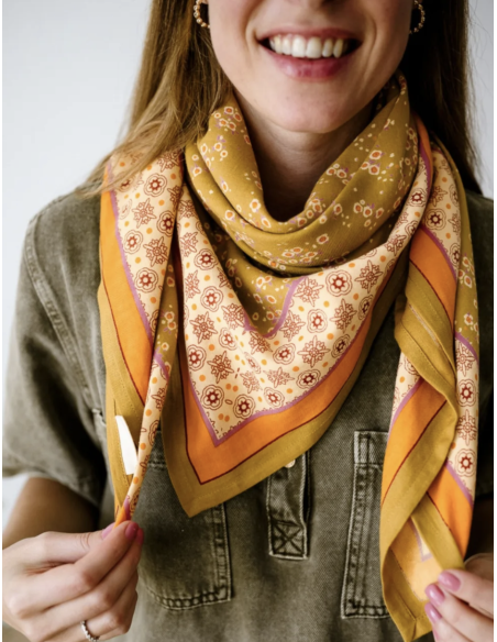 GRAND FOULARD - BINDI ATELIER
