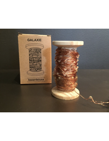 GUIRLANDE BOBINE GALAXIE 100 LED - BAZARDELUXE