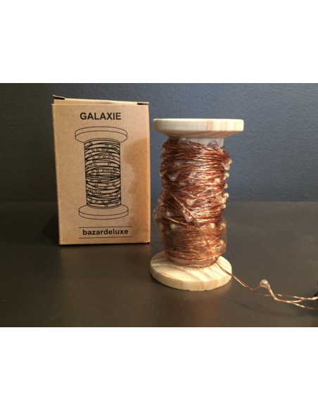 GUIRLANDE BOBINE GALAXIE 100 LED - BAZARDELUXE