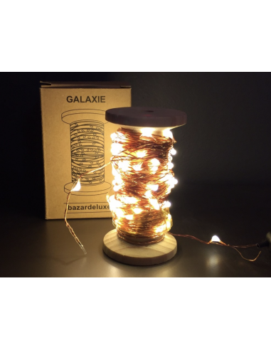GUIRLANDE BOBINE GALAXIE 100 LED - BAZARDELUXE
