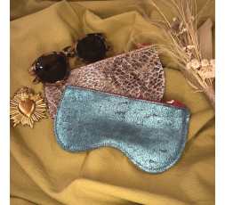 ETUI A LUNETTES XL EN CUIR - BANDIT MANCHOT 