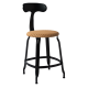 CHAISE NICOLLE METAL ASSISE EN LOOM 