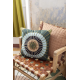 COUSSIN BRODÉ ZENO MULTICO  45X45CM - VIVARAISE
