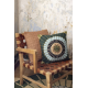 COUSSIN BRODÉ ZENO MULTICO  45X45CM - VIVARAISE