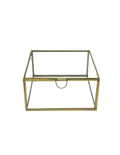 BOITE VERRE ET METAL - BAZAR DE LUXE 2