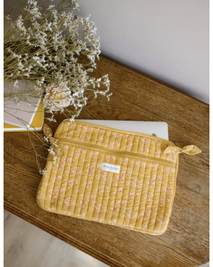 POCHETTE ORDINATEUR 13" - BINDI ATELIER