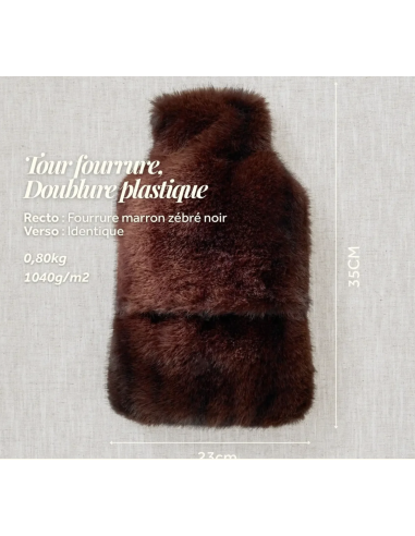 BOUILLOTTE FAUSSE FOURRURE - WARO