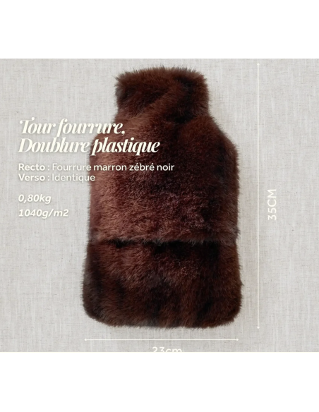 BOUILLOTTE FAUSSE FOURRURE - WARO