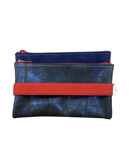 DOUBLE TROUSSE EN CUIR - MOYEN MODELE - BANDIT MANCHOT