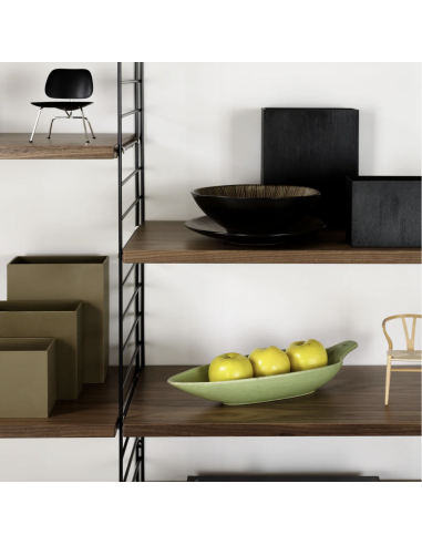 TABLETTES POUR ETAGERE STRING (PAR 3) - 78 X 30 NOYER