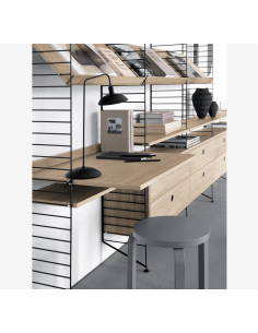 TABLETTES POUR ETAGERE STRING (PAR 3) - 58 X 30 CHENE