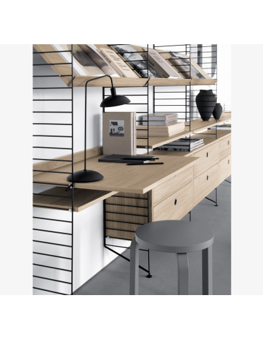 TABLETTES POUR ETAGERE STRING (PAR 3) - 58 X 30 CHENE