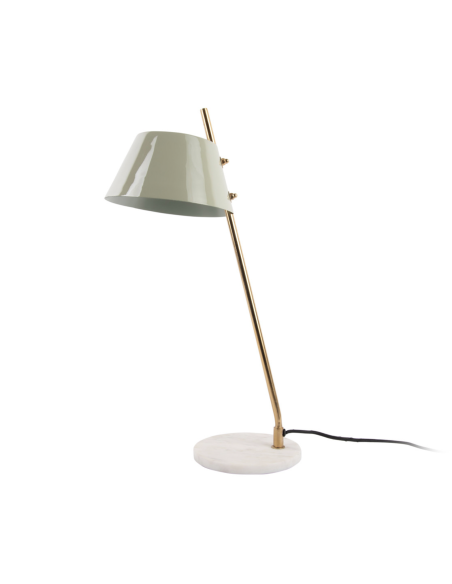 LAMPE SAVVY À POSER METAL ET MARBRE
