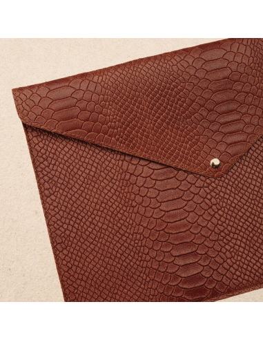 POCHETTE ORDINATEUR EN CUIR 