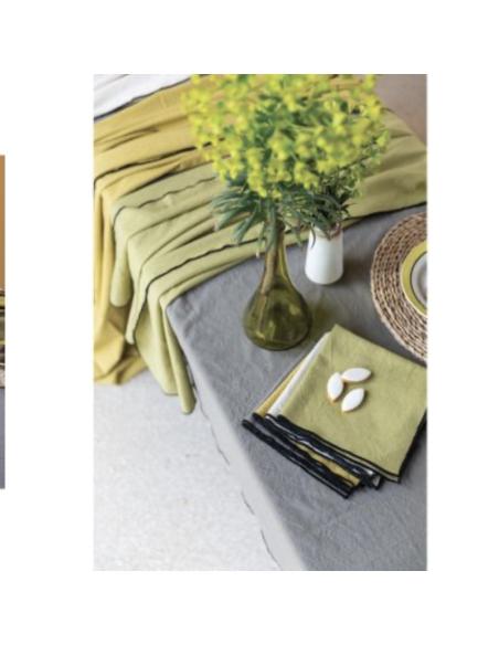 NAPPE EN TEXTILE RECYCLÉ GRACE - VIVARAISE