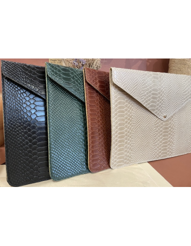 POCHETTE ORDINATEUR EN CUIR 