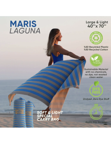 SERVIETTE DE PLAGE MARIS - GREEN PETITION