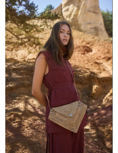 SAC PORTÉ TRAVERS EN FORME DE DIAMANT - LE VOYAGE EN PANIER