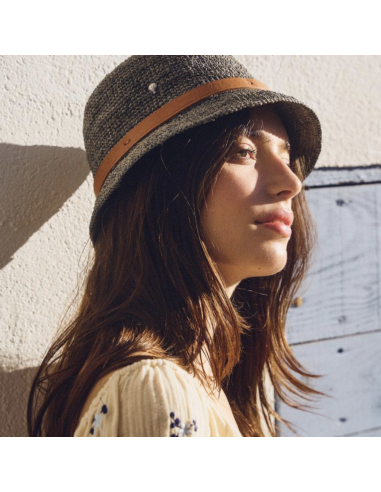 CHAPEAU EN RAPHIA FOLISOA - LE VOYAGE EN PANIER 