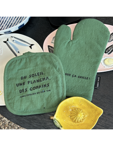 GANT ET MANIQUE DU SOLEIL, UNE PLANCHA - SOPHIE JANIERE