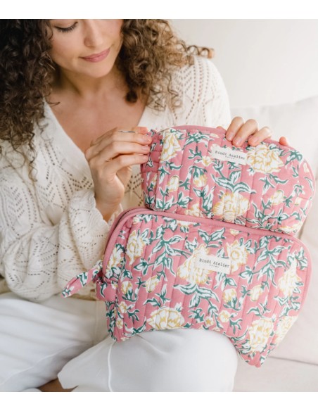TROUSSE DE BEAUTE BOUQUET DAHLIA - BINDI ATELIER