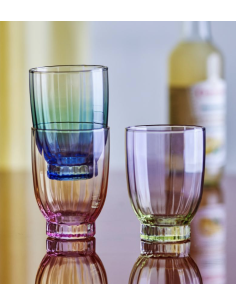 VERRE NICOLINE MULTICOLORE - BLOOMINGVILLE