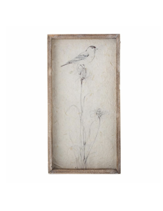 ILLUSTRATION OISEAU SUR VERRE - BLOOMINGVILLE 2