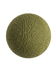 BOULE TISSEE POUR GUIRLANDE - KAKI - LA CASE DE COUSIN PAUL