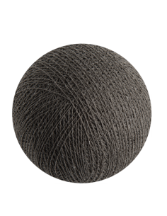 BOULE TISSEE POUR GUIRLANDE - GRAPHITE - LA CASE DE COUSIN PAUL