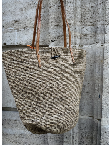 SAC RAPHIA PORTÉ ÉPAULE ILANA - LE VOYAGE EN PANIER