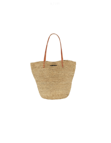 SAC RAPHIA PORTÉ ÉPAULE ILANA - LE VOYAGE EN PANIER