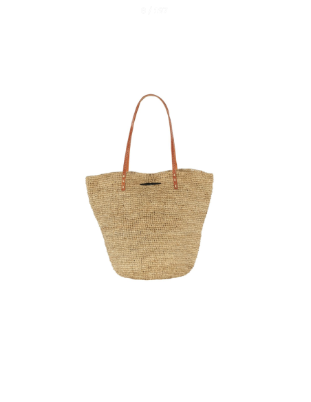 SAC RAPHIA PORTÉ ÉPAULE ILANA - LE VOYAGE EN PANIER