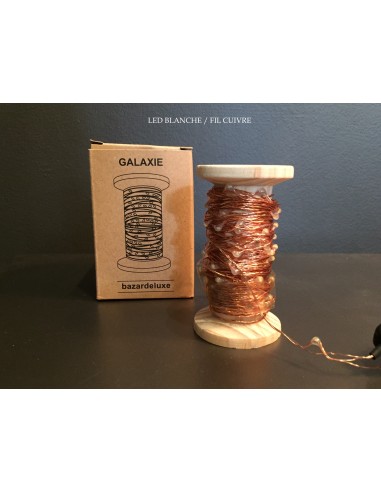 GUIRLANDE BOBINE GALAXIE 100 LED - BAZARDELUXE