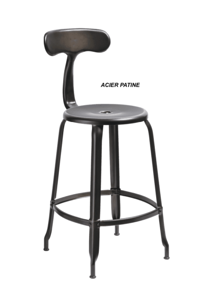 CHAISE NICOLLE METAL H60