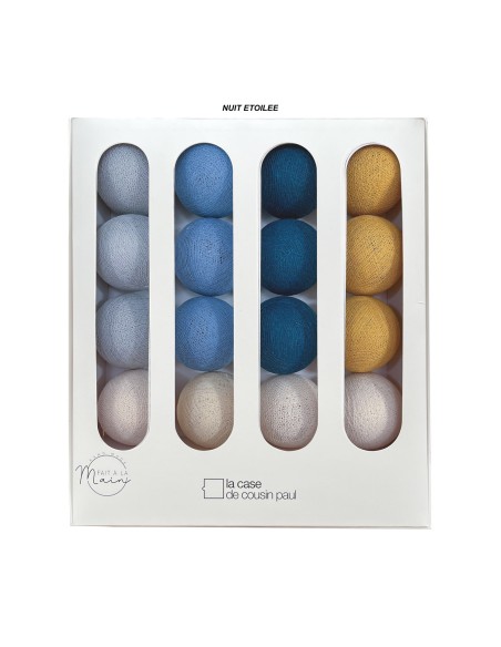 COFFRET GUIRLANDE LED AVEC TELECOMMANDE - LA CASE DE COUSIN PAUL