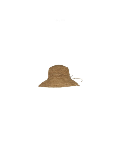 CHAPEAU EN RAPHIA FLORISOA - LE VOYAGE EN PANIER 