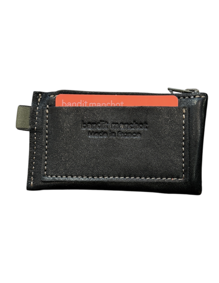 PORTE MONNAIE À SOUFFLET - BANDIT MANCHOT