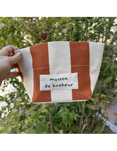 CORBEILLE TISSU ENDUIT EN COTON - SOPHIE JANIERE
