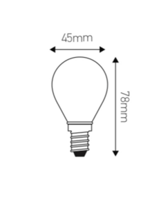 AMPOULE LED E14 POUR LAMPE APAPA 2