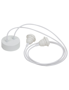 KIT SUSPENSION DOUBLE TISSE ROSACE PLASTIQUE - LA CASE DE COUSIN PAUL 