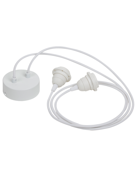 KIT SUSPENSION DOUBLE TISSE ROSACE PLASTIQUE - LA CASE DE COUSIN PAUL 