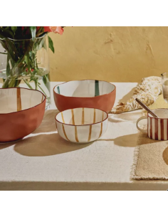 BOL MYKONOS EN PORCELAINE - POMAX