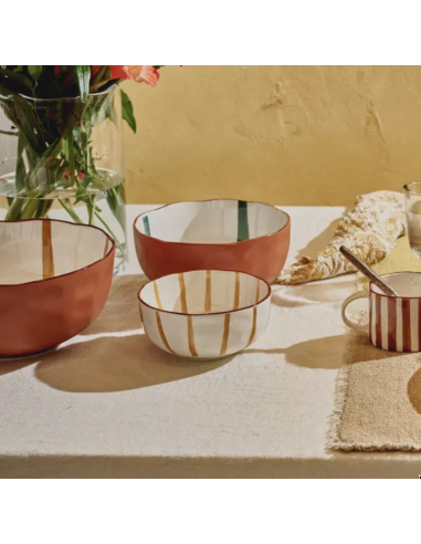 BOL MYKONOS EN PORCELAINE - POMAX