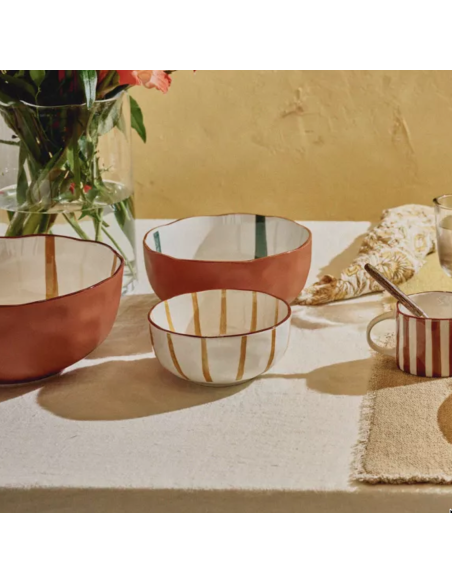 BOL MYKONOS EN PORCELAINE - POMAX