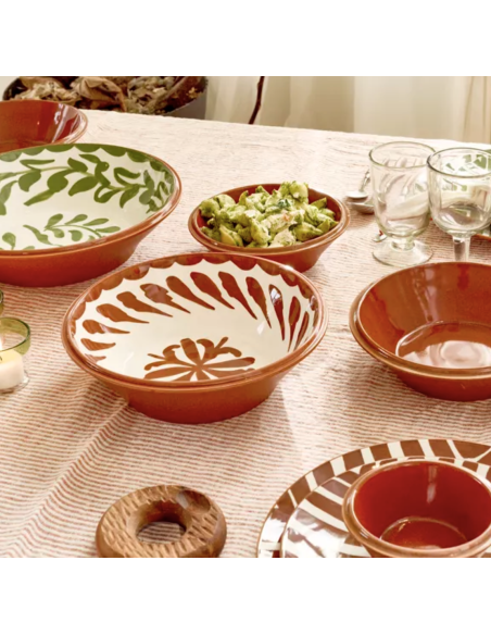 SALADIER AMUSE EN PORCELAINE - POMAX