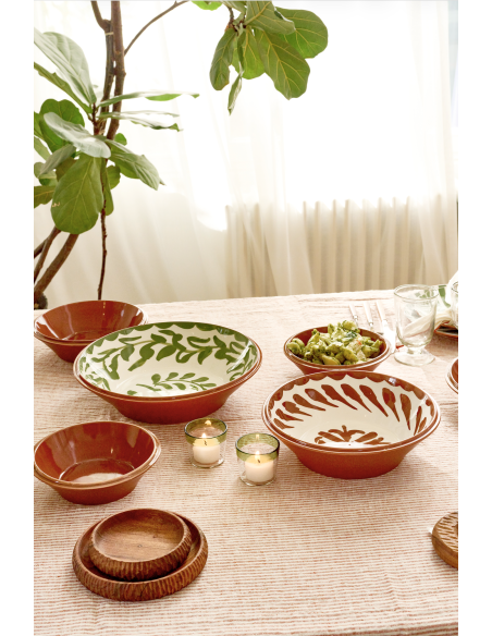 PLAT DE PRESENTATION AMUSE EN PORCELAINE - POMAX